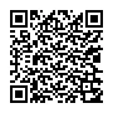 QR-code voor telefoonnummer +13026352024