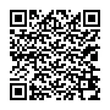 Código QR para número de teléfono +13026434091