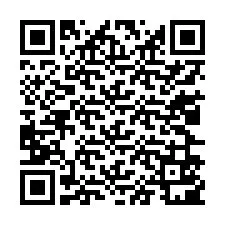 QR код за телефонен номер +13026501036