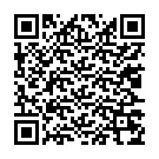 QR-code voor telefoonnummer +13027274062