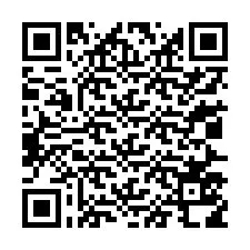 Código QR para número de telefone +13027518710