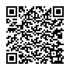 QR-Code für Telefonnummer +13027563282