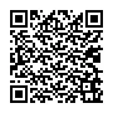 Código QR para número de telefone +13029661133