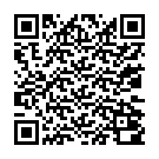 QR код за телефонен номер +13032000208