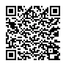 電話番号のQRコード +13032000618