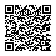 QR-code voor telefoonnummer +13032001005