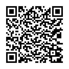 QR-code voor telefoonnummer +13032001021