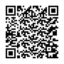 QR kód a telefonszámhoz +13032001051