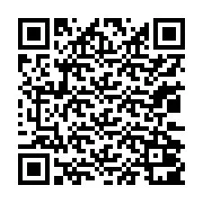 Kode QR untuk nomor Telepon +13032001255
