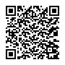 Kode QR untuk nomor Telepon +13032001301