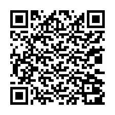 QR-код для номера телефона +13032001310