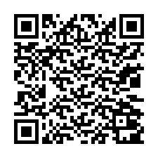 Código QR para número de teléfono +13032001385