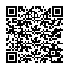 QR-code voor telefoonnummer +13032001549