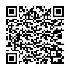 QR-code voor telefoonnummer +13032001598