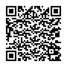 QR-code voor telefoonnummer +13032001614