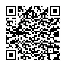 QR-koodi puhelinnumerolle +13032334428