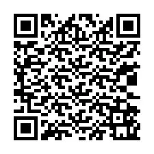 QR код за телефонен номер +13032561030