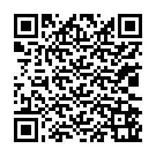 QR код за телефонен номер +13032561031