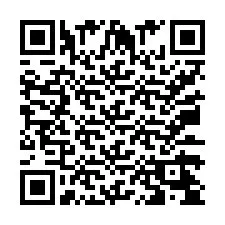 QR-code voor telefoonnummer +13033244