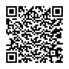 QR код за телефонен номер +13033674168