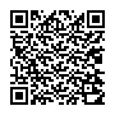 Kode QR untuk nomor Telepon +13034210122