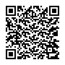 QR-код для номера телефона +13034213658