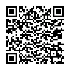 Código QR para número de teléfono +13034275407