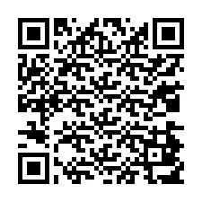 Código QR para número de teléfono +13034817002