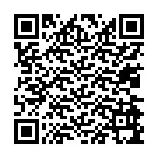 QR-code voor telefoonnummer +13034995827