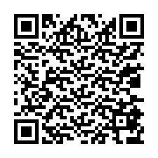 Kod QR dla numeru telefonu +13035876128