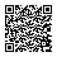 QR-koodi puhelinnumerolle +13036836620