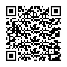 Codice QR per il numero di telefono +13038003881