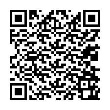 Código QR para número de teléfono +13038162377