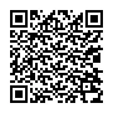 Kode QR untuk nomor Telepon +13038234324