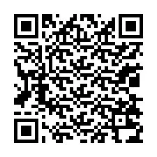 QR код за телефонен номер +13038234925