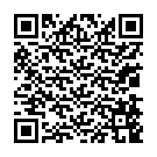 Codice QR per il numero di telefono +13038549515