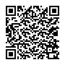 Código QR para número de telefone +13038720669