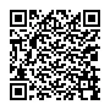 Código QR para número de telefone +13039998574