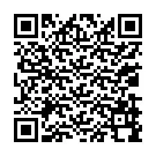 QR код за телефонен номер +13039998758