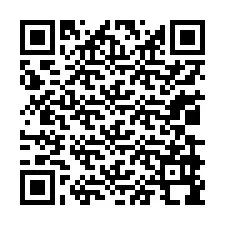 Código QR para número de teléfono +13039998975