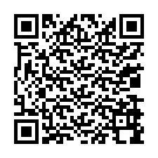 Codice QR per il numero di telefono +13039998984