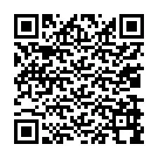 Codice QR per il numero di telefono +13039998986