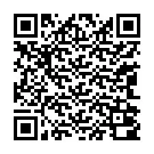 QR-code voor telefoonnummer +13042000014