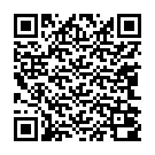 Codice QR per il numero di telefono +13042000016