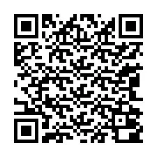 Código QR para número de teléfono +13042000044