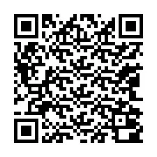 QR kód a telefonszámhoz +13042000119