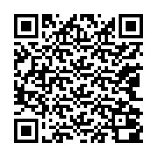 Código QR para número de teléfono +13042000129