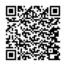 QR-koodi puhelinnumerolle +13042000176