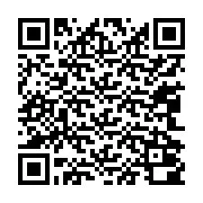 QR код за телефонен номер +13042000213