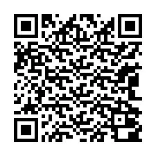 Codice QR per il numero di telefono +13042000215